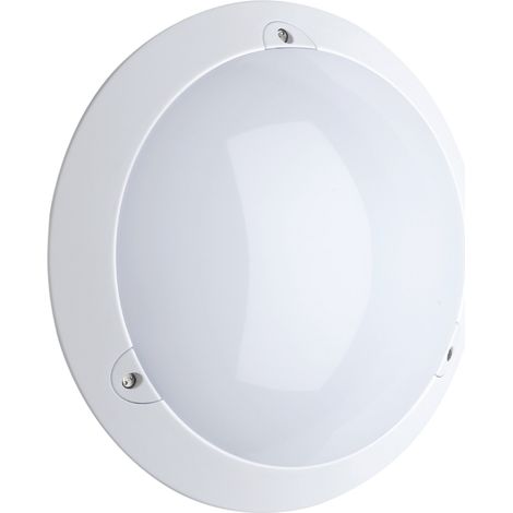 hublot - voila - e27 - sans lampe - ip55 - blanc - securlite 10400000