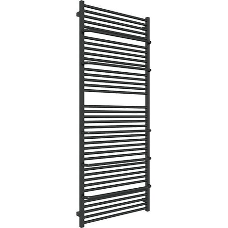 Sèche-serviette mixte noir de 1700mm de haut et 600mm de large - 1031 Watt - LIM1700/600SOAZ8N