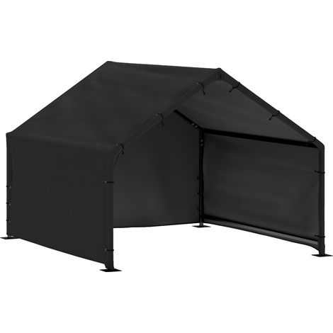 Hundehütte für den Außenbereich mit UV-beständigem Dach, 125 x 110 x 93 cm (1/5)
