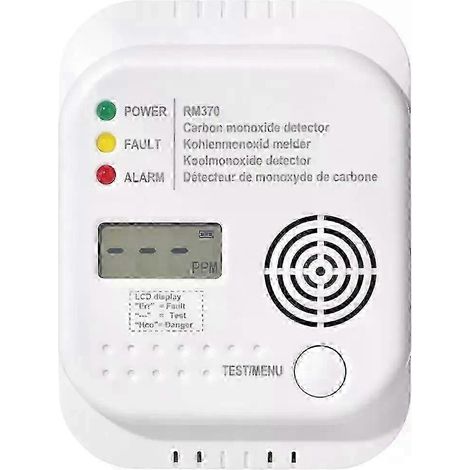 CO Melder Kohlenmonoxid Gasmelder Warnmelder Kohlenmonoxidmelder LCD (1/5)