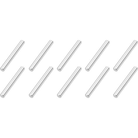 10pcs 4mm x 30mm Cheville Goupilles Inox Acier Argent Ton (1/5)