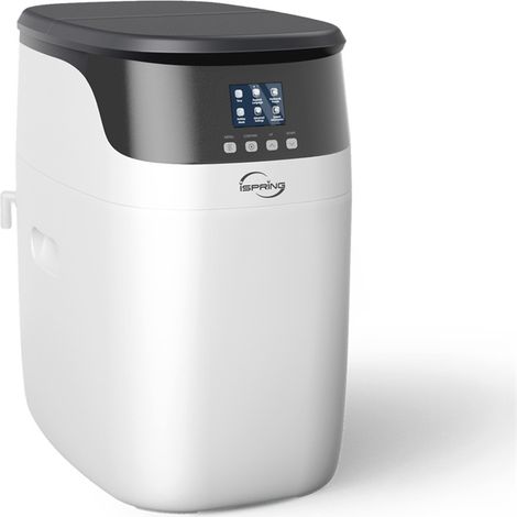 iSpring WCS15KG-E Addolcitore d'Acqua di Tutta la Casa, con Serbatoio Salamoia da 13 kg e Display (1/5)