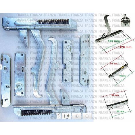kit 2PZ CERNIERE PORTA FORNO CUCINA ELECTROLUX REX AEG 50223858007