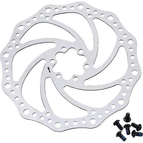 Freins à disque à six trous pour VTT, disques de frein de 203 mm, avec 6 boulons, adaptés aux vélos de route et aux VTT. (1/4)