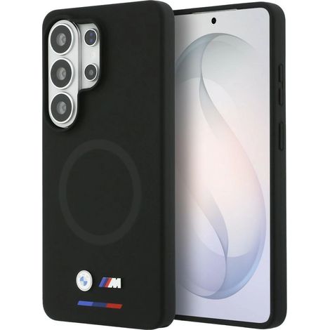 BMW M Silikon MagSafe Hülle für Samsung Galaxy S26 Ultra - Schwarz (1/5)