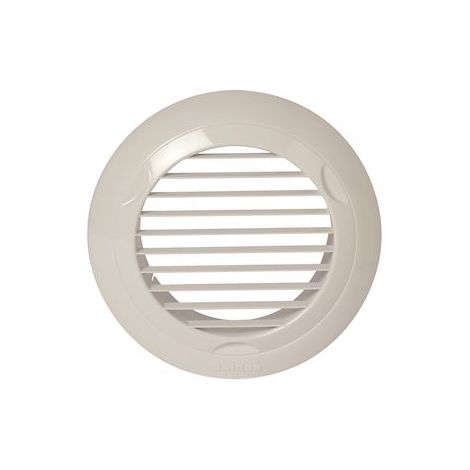 Aldes – Bouche VMC 125 mm – Extraction et insufflation pour ventilation petits locaux – Positionnement mural ou plafond – Applications tertiaires
