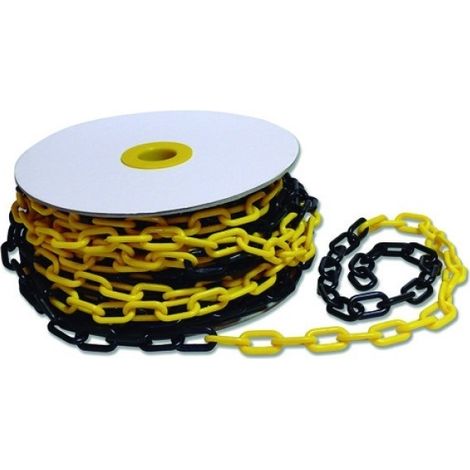 CAD-6X25 PL-A/N Cadena plastico amarillo negro GAYNER 78-832 (1/3)