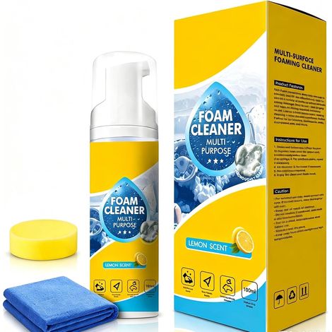 1 pièce Nettoyant mousse enzymatique,Nettoyant Matelas,Heavy-Duty Grease (1/5)