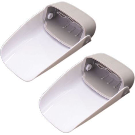 Rallonge De Robinet - Angle Réglable Et Design Réversible - Pour Cuisine Et Salle De Bain - Lot De 2 (1/5)