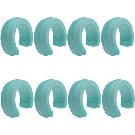 Kit de poids universel pour tuyau de piscine – Compatible avec les robots nettoyeurs Zodiac, Baracuda, Kreepy Krauly – Vert (8 pièces) (1/5)