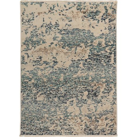Tappeto Vintage Charin 300 Blu in Polipropilene 80x150 cm (1/4)