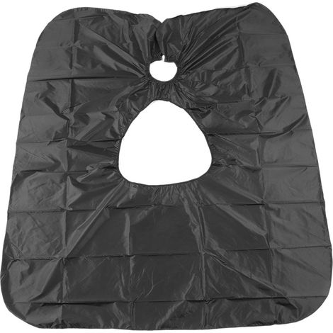 Tablier De Coiffure - Matériau Durable - Pour Salon Et Usage Domestique - Noir - 1 Pièce (1/5)