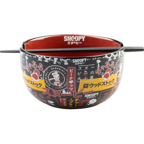 Bol Ramen 0,9 L avec Baguettes Cadeau Kawaii (1/5)