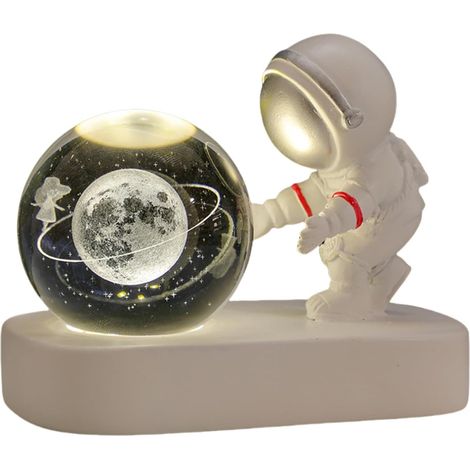 Enchanteresse Sculpture Space Walking Veilleuse Petite Femme (1/5)