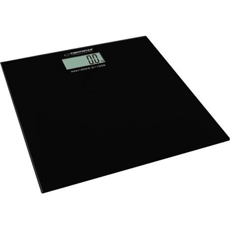 Esperanza - Pèse-personne, écran LCD - Noir Beige
