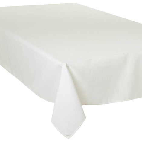 Atmosphera – Nappe anti-taches 150 x 300 cm en polyester – Lavable à 30°C – Protection efficace contre éclaboussures et taches (1/5)