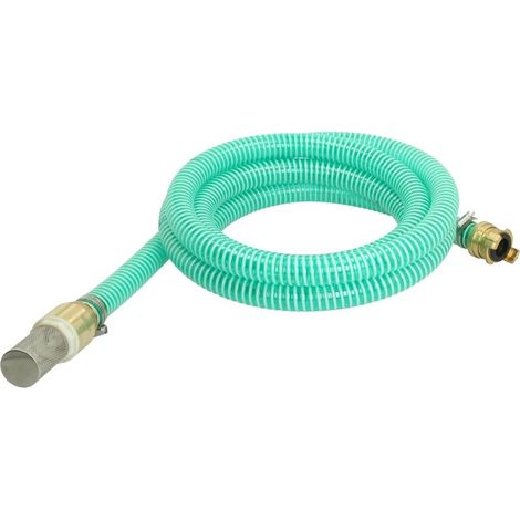 Kit flexible d'aspiration 1'' avec vanne de pied Niro et raccord rapide