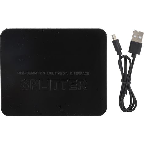 Duplicateur HDMI 1 entrée 2 sorties pour Moniteurs Doubles 4K 1080P 3D - Amplificateur Signal Multimédia HD (1/5)