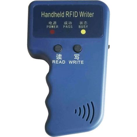 Lecteur-graveur de cartes 125 kHz pour copieur RFID avec 3 porte-clés (voir illustration) (1/5)