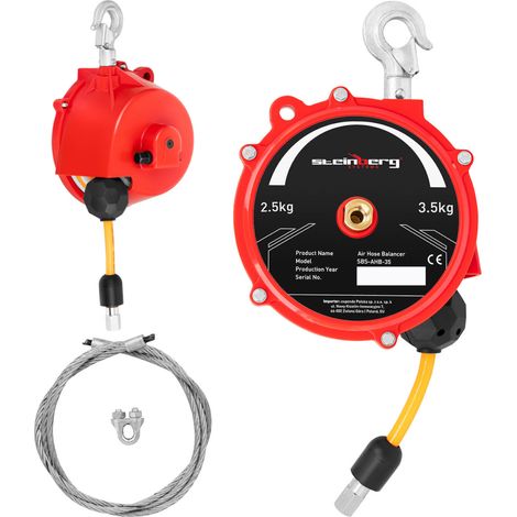 Kabelbalancer mit Druckluftschlauch 2,5 - 3,5 kg 1,3 m (1/5)