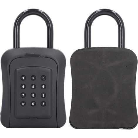 Cassetta di sicurezza con combinazione a sei cifre, supporto a parete per tastiera a combinazione, impermeabile per uso interno ed esterno, sblocco tramite app Ttlock.