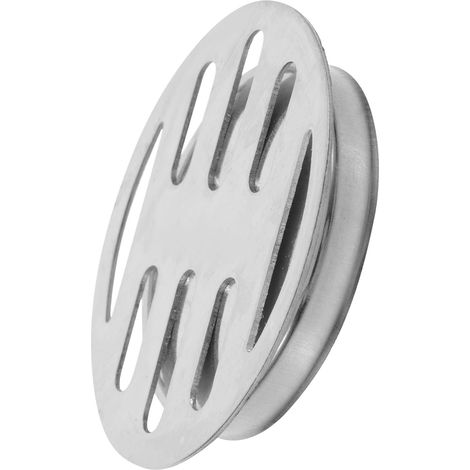 Grille de bonde ronde en acier inoxydable de 6 cm pour (1/5)