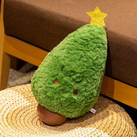 Arbre De Noël Peluche - 30 Cm - Jouet Doux En Peluche Pour Décoration Et Cadeau De Noël - 1 Pièce (1/5)