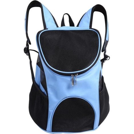 Hunderucksack und Zubehör, Hundetragerucksack, freihändige, verstellbare Belüftung, doppelter Schultergurt, Tasche zum Tragen von Hunden, Katzen, Chinot, Kätzchen, Kaninchen, Spaziergängen, Wandern un
