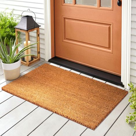 Paillasson en Fibres de Noix de Coco Naturel 24 mm 40 x 60 cm