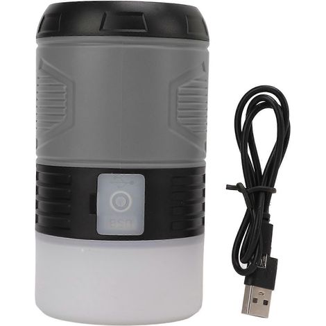 Lanterne LED anti-moustiques pour tente de camping 2 en 1, extensible, à énergie solaire, rechargeable par USB, pour l'extérieur (1/5)