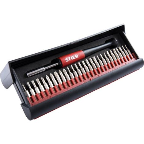 Jeu de tournevis de précision STIER, 29 pièces
