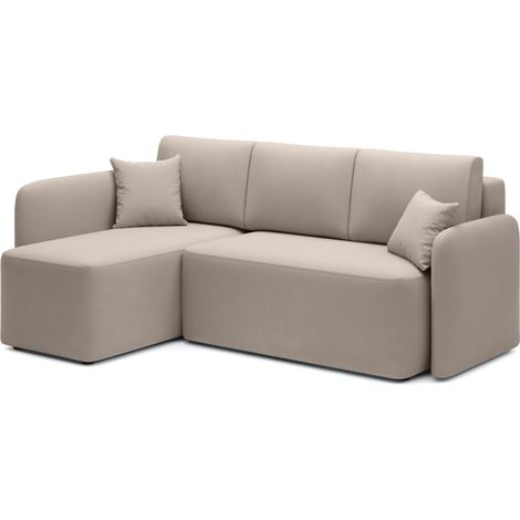 Sofá de esquina colección HEDSON color Beige