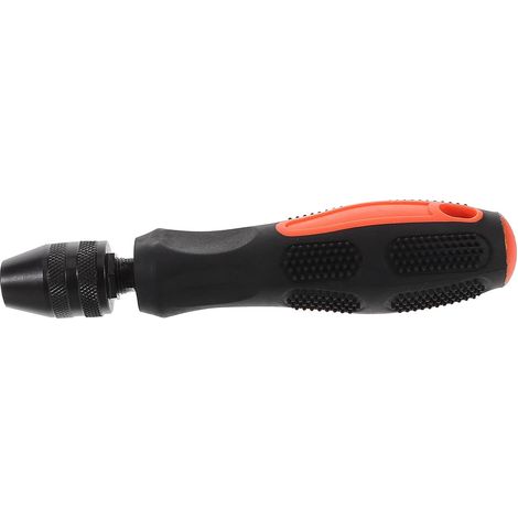 Perceuse Manuelle de Précision Multipurpose 0, 5 à 8mm pour Bois Outil de Modélisation Usage Maison et Atelier Acier Noir pour Plastique et Petits Travaux (1/5)