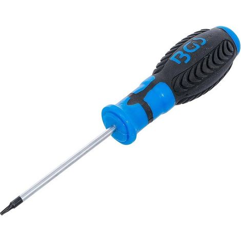 Tournevis Profil T Torx T7 - Lame 80 mm - Précision et Confort d Utilisation, Acier, Zones Difficiles - D-Work