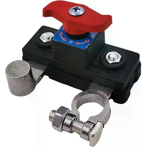 Autobatterie-Trennschalter, manuell/automatisch, Schutzschalter gegen Stromausfall, Leckstromschutz, universelles Autoteil, 12 V/24 V (1/4)