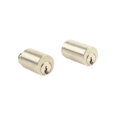 Jeu de cylindre longueur de 60mm laiton poli pour serrure VEGA fourni avec 3 clés - JPM - 833760-01-0A