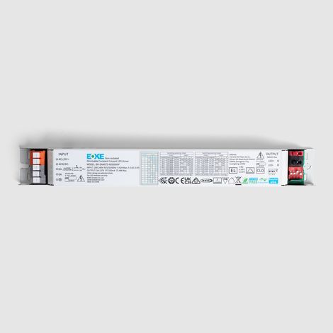 Driver BOKE Linear Dimmbar DALI/PUSH 200-240V No Flicker Ausgang 54-200V 100-450mA 76.5 75 W