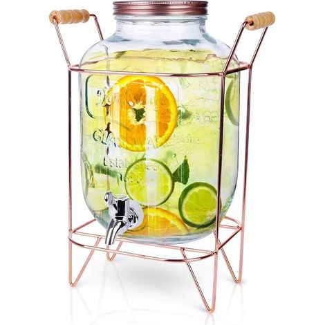 BARATTOLO GARDENLINE DA 5 LITRI CON SUPPORTO, RUBINETTO E TAPPO DUC9109 (1/5)