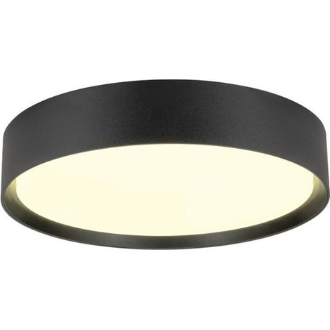 Plafonnier Decona Ø 30cm noir - 3000k/4000K - 1008918