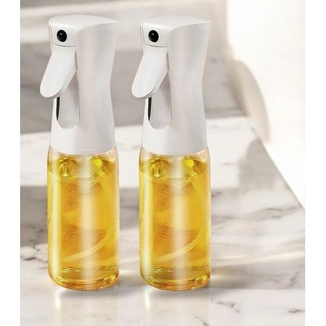 2-teiliges Ölsprühflaschen-Set zum Kochen – Ölsprühflasche mit großem Fassungsvermögen – Olivenöl-Sprühflasche für Küche & Grill – Küchenzubehör (1/5)