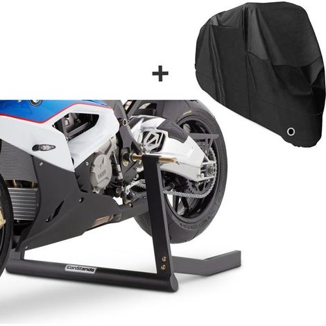 Set S-F1 - CONSTANDS - KTM 390 Adventure / Duke - Cavalletto Centrale Pro - Copertura XL impermeabile - 230x92x125 cm