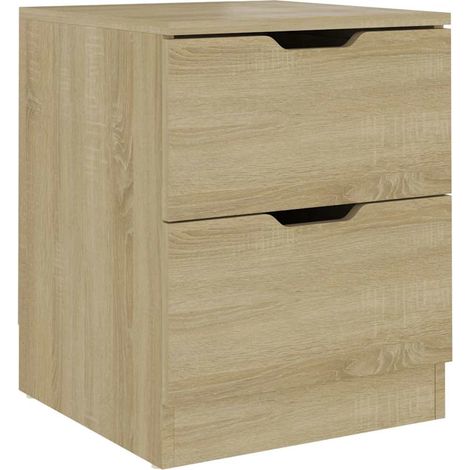 Maison Exclusive - Comodino Rovere Sonoma 40x40x50 cm in Legno Multistrato (1/5)