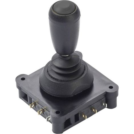 Joystick APEM 1D16J1500 250 V/AC levier fil, extrémités libres IP67 1 pc(s) Q042981