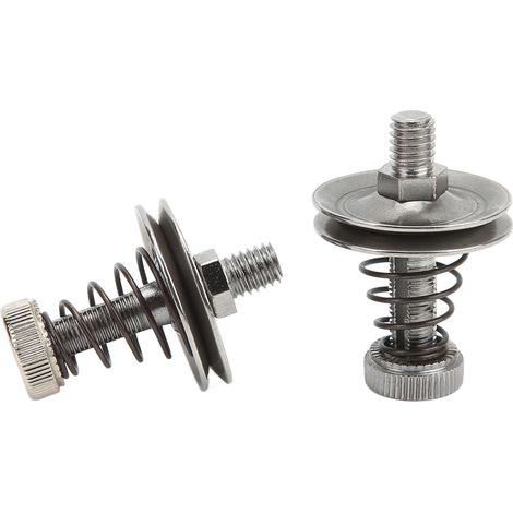 2 pièces Régulateur de Tension pour Machine à Coudre en Acier Inoxydable 3,5x1cm, Accessoires de Réglage de Fil (1/5)
