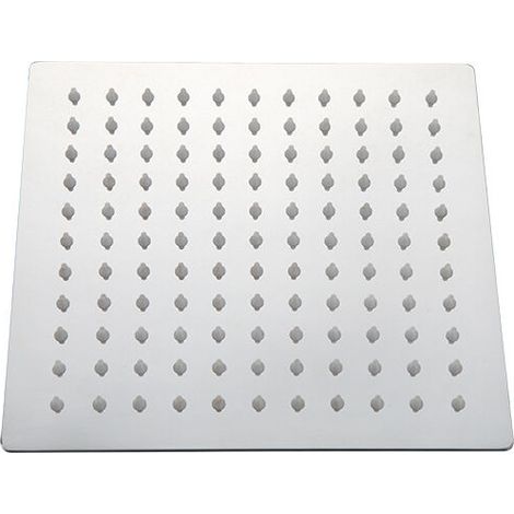 Square Shower Head, Steel Shower Head, Chrome, 30 x 30 cm (1/5)