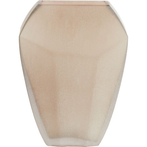 Light & Living VIONNA Vase hellbraun Glas 25x12,5x33,5 cm
