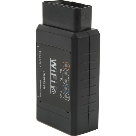 Scanneur OBD2 ELM327 WIFI 4.0 V1.5 - Lecteur de code défaut moteur, compatible 4 plateformes, efface les codes d'erreur (1/5)