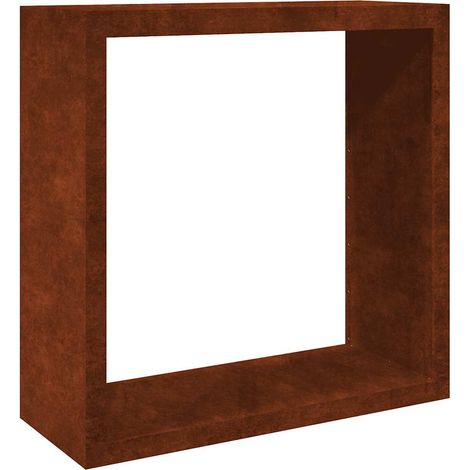 Brennholzregal 100x40x100 cm Wetterfester Stahl vidaXL (1/5)