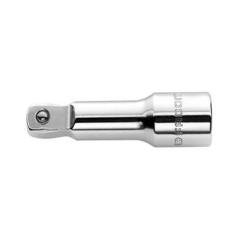 Facom – Extension angulaire 1/2" – Longueur 75 mm – Pour espaces confinés – Vissage rapide en série – Douille et embout pour clé (1/5)