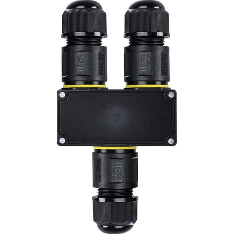 Connettore a Y impermeabile - 3P - IP68 - 0,5-4,0mm² - 32A - T105 (1/5)